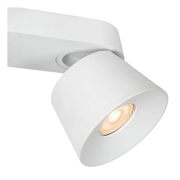 Lucide TRIGONO - Plafondspot - 2xGU10 - Wit - detail 2